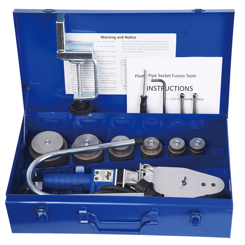 FYF63 อุณหภูมิคงที่ซ็อกเก็ตพลาสติก PPR เครื่องเชื่อมท่อ